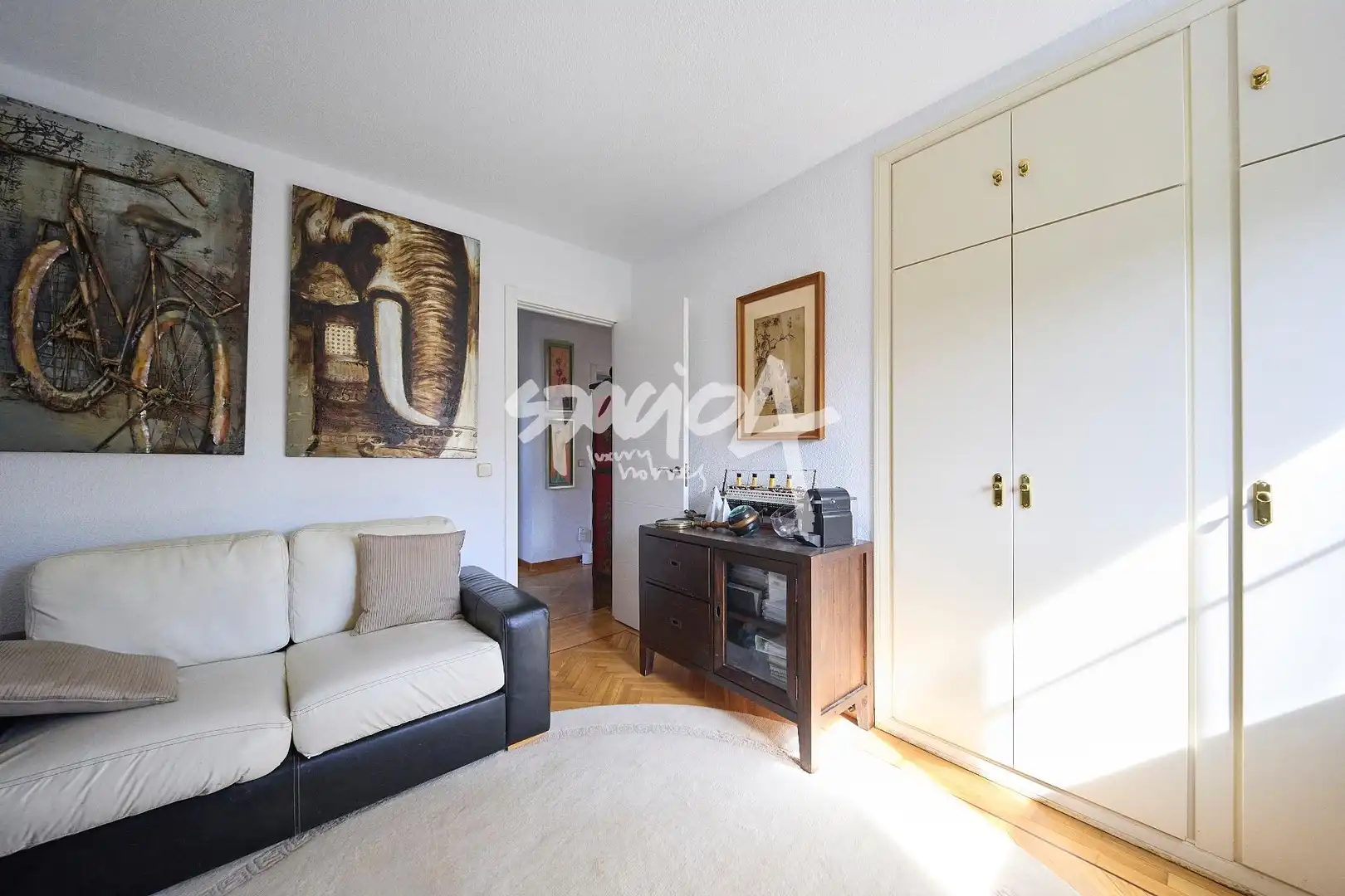 Dormitori de Casa o xalet de lloguer en Villanueva de la Cañada amb Calefacció, Jardí privat i Parquet