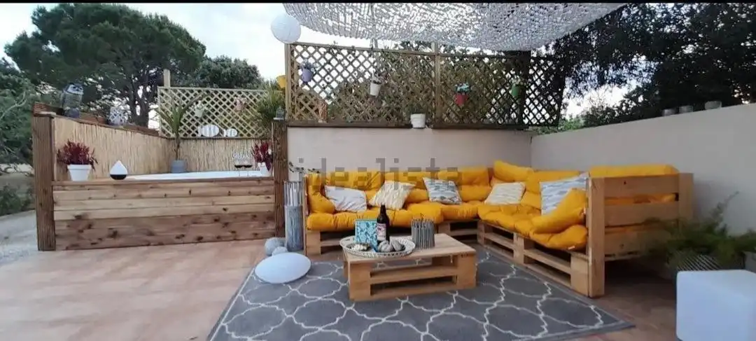 Terrasse von Country house zur Miete in Pollença mit Klimaanlage, Privatgarten und Terrasse