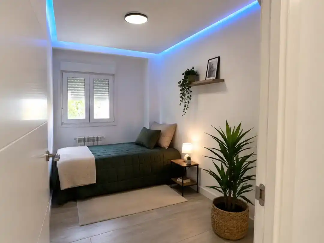 Schlafzimmer von Wohnung zum Verkauf in  Zaragoza Capital mit Balkon