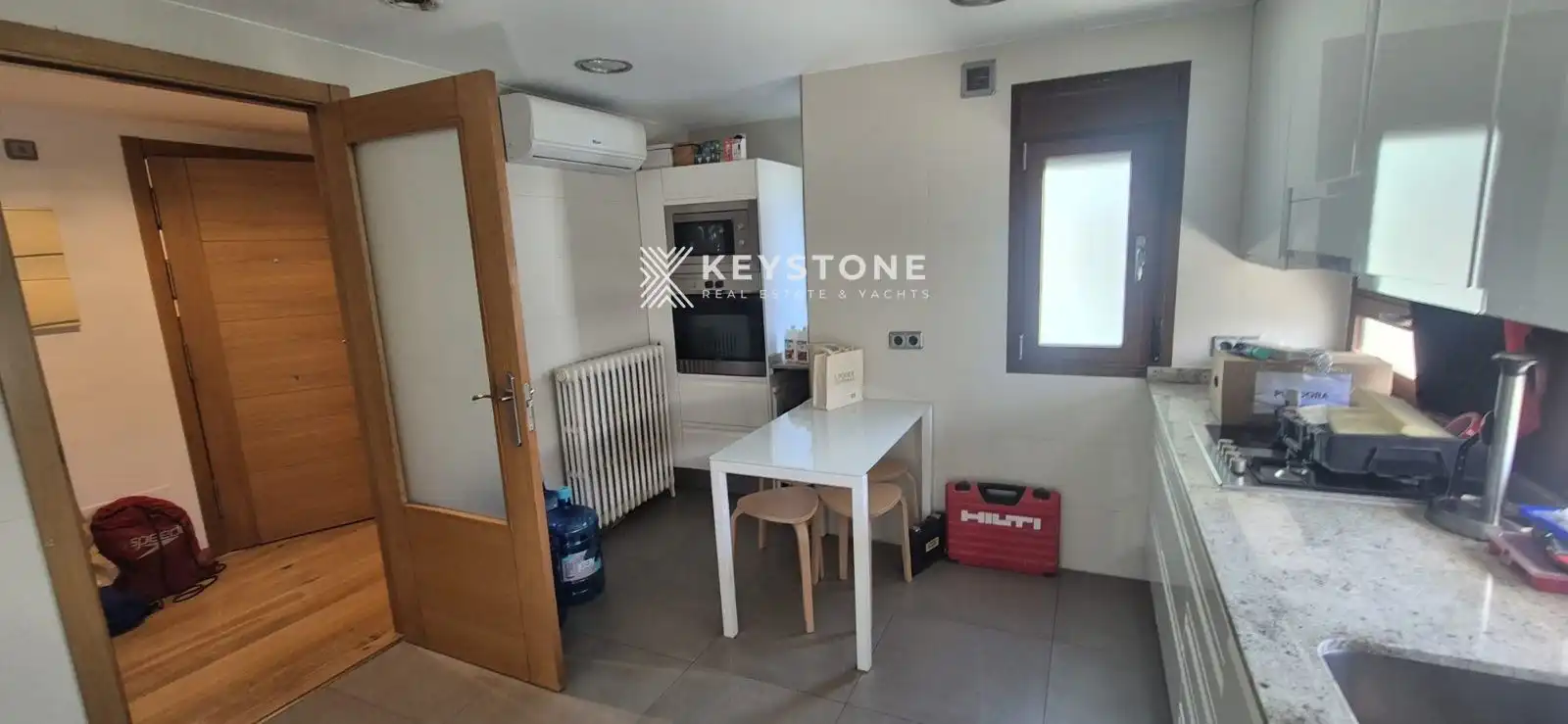 Kitchen of Flat for rent in  Palma de Mallorca  with Air Conditioner and Heating