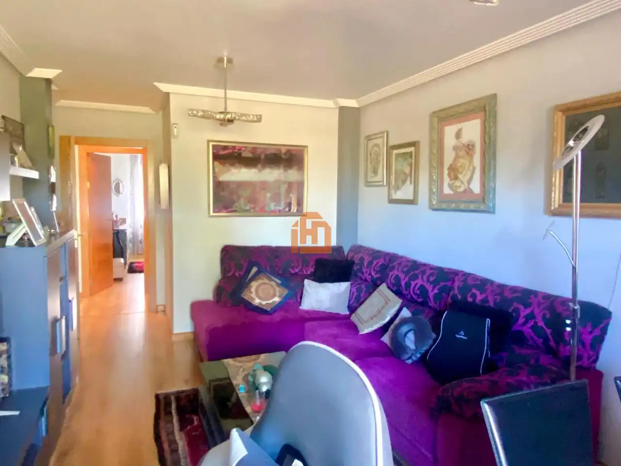 Living room of Apartments for sale in San Andrés del Rabanedo  with Heating, Parquet flooring and Storage room