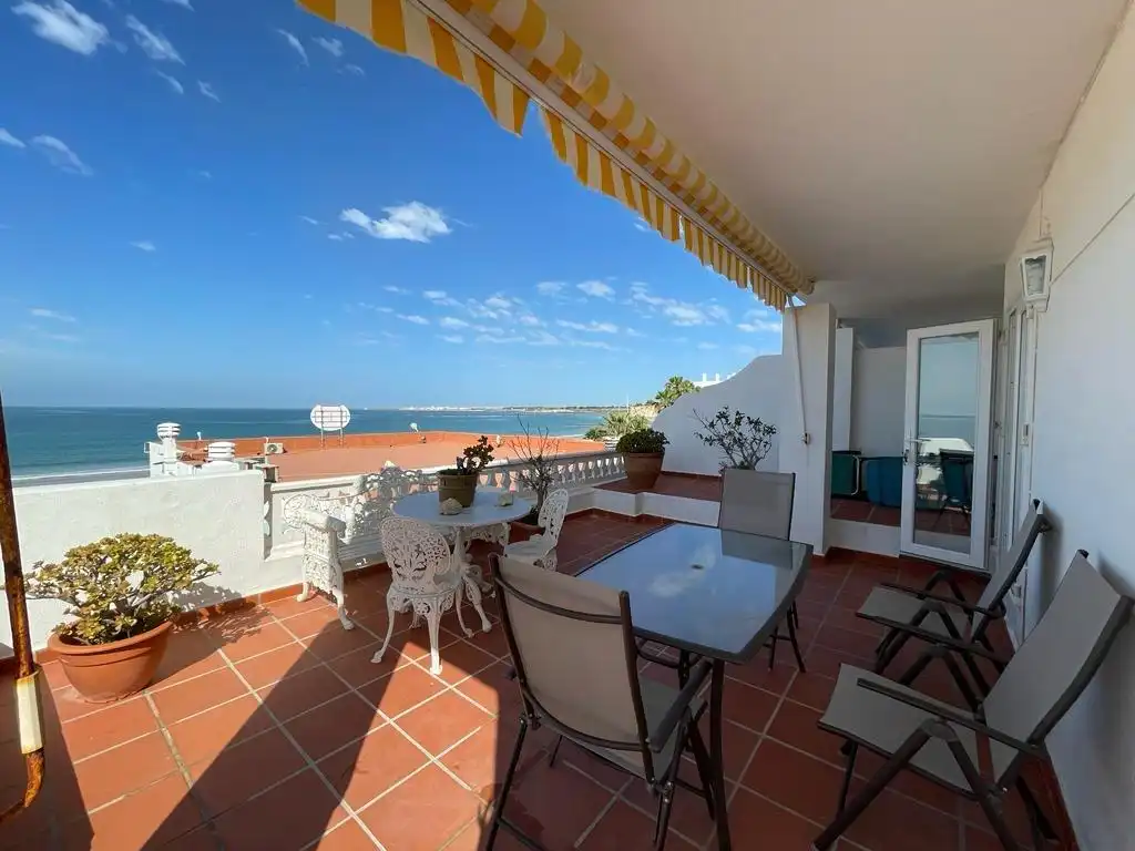 Terrace of Flat for rent in El Puerto de Santa María  with Terrace and Alarm