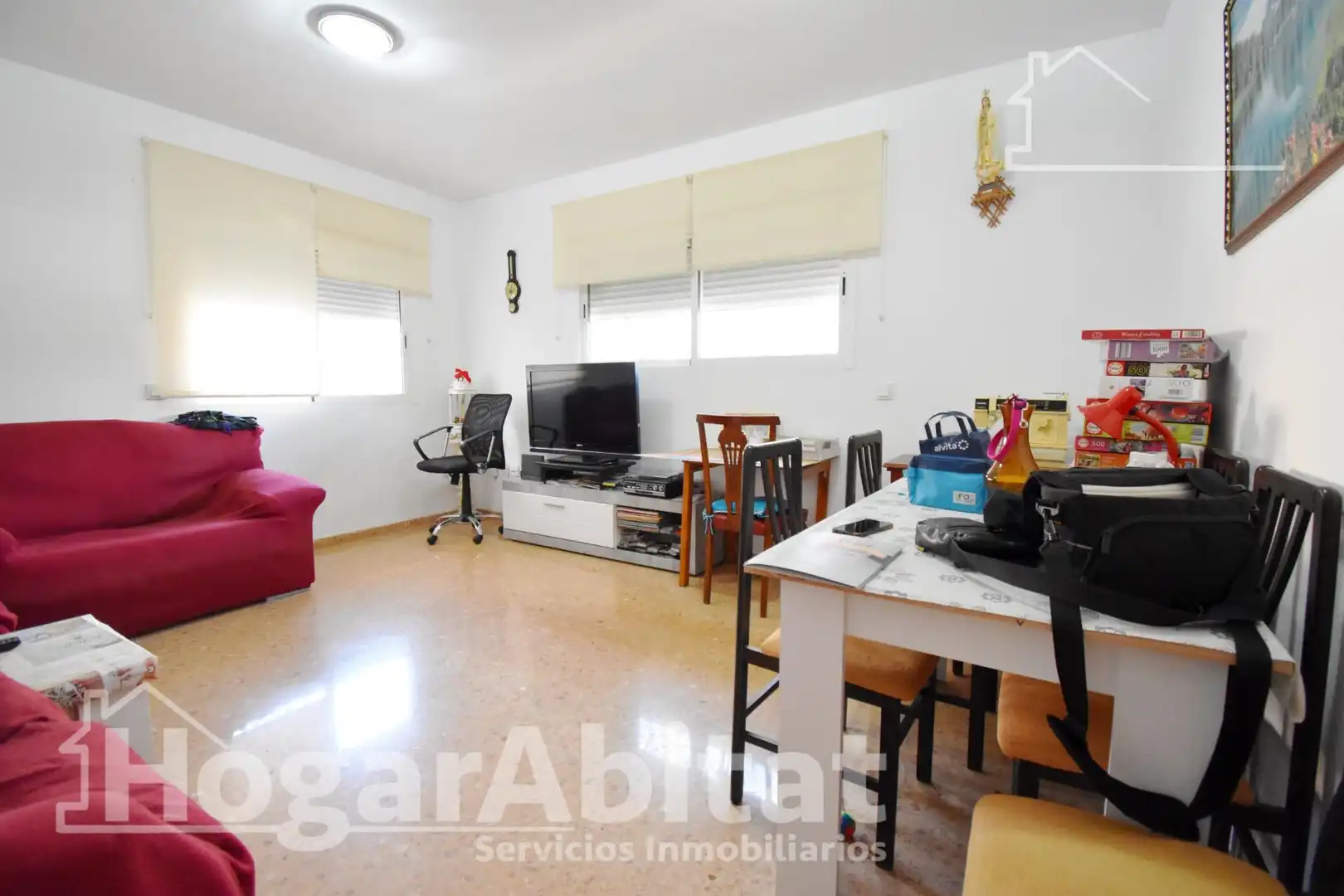 Sala d'estar de Pis en venda en Piles amb Traster, Moblat i Alarma