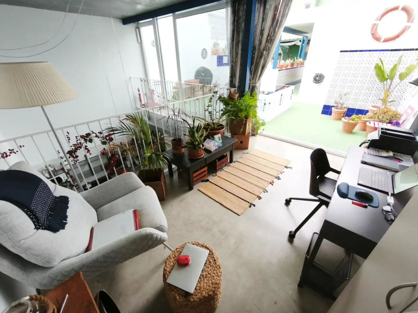 Balcony of Detached homes for sale in Las Palmas de Gran Canaria  with Air Conditioner, Terrace and Furnished