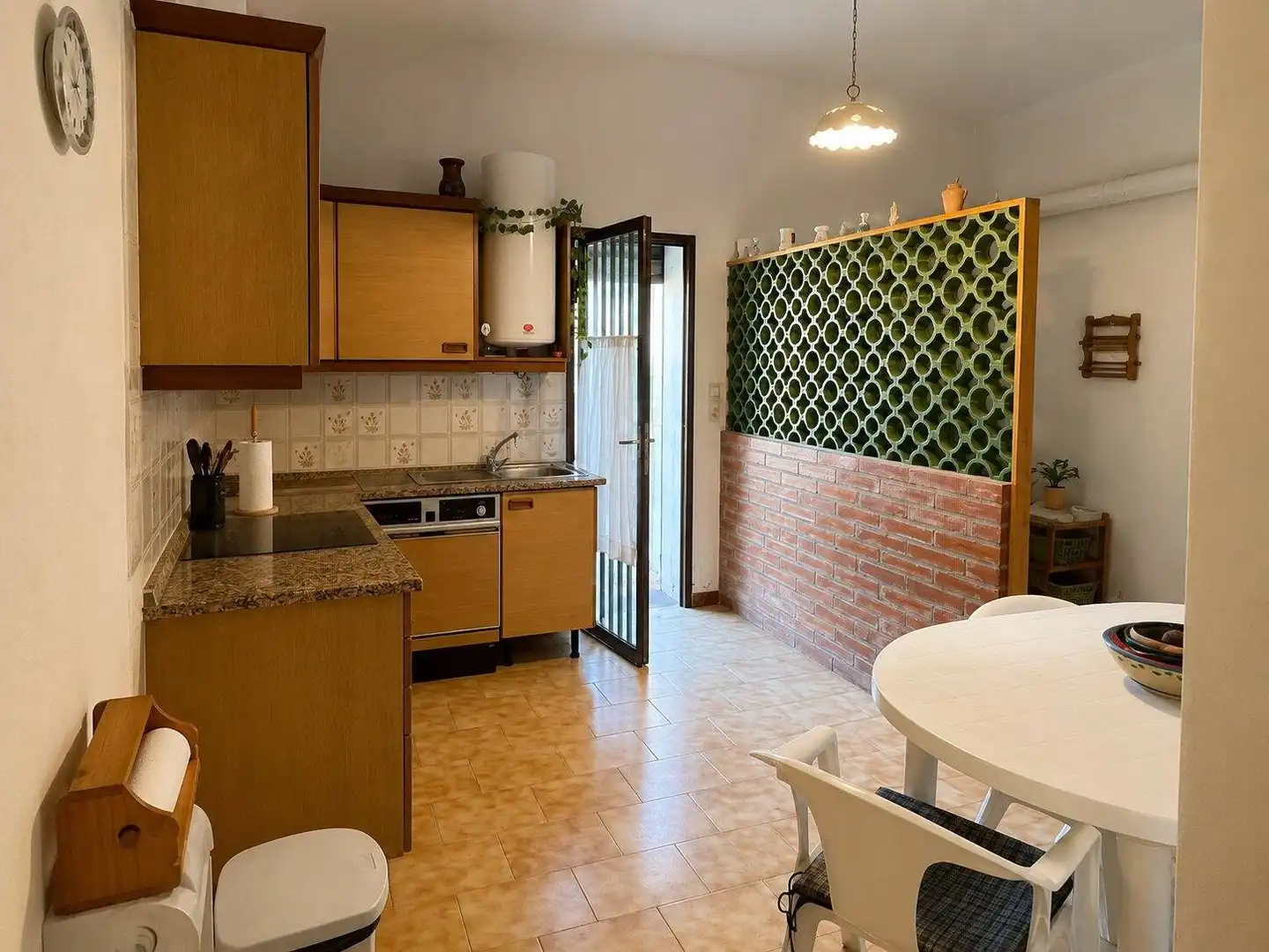 Cocina de Finca rústica en venta en Sant Miquel de Fluvià con Calefacción, Amueblado y Balcón