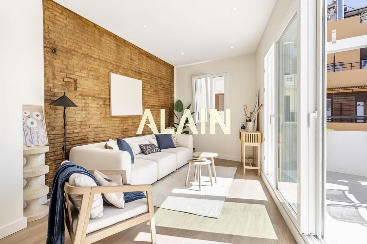 Sala de estar de Ático en venta en  Valencia Capital con Aire acondicionado, Calefacción y Parquet