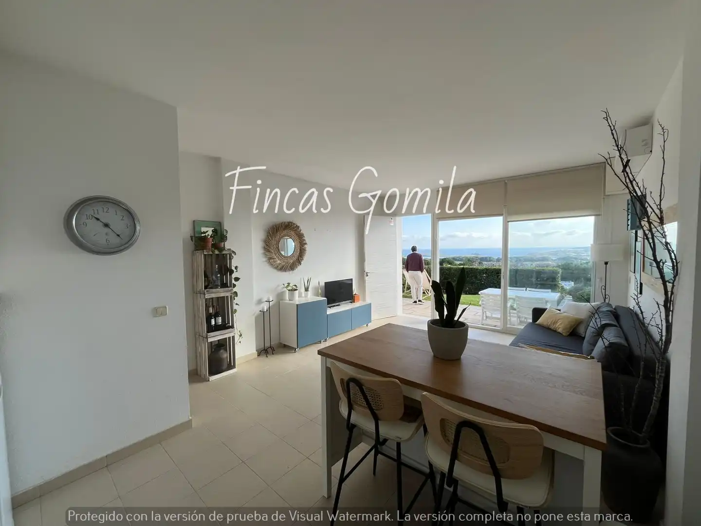 Comedor de Apartamento en venta en Es Mercadal con Jardín privado, Terraza y Amueblado