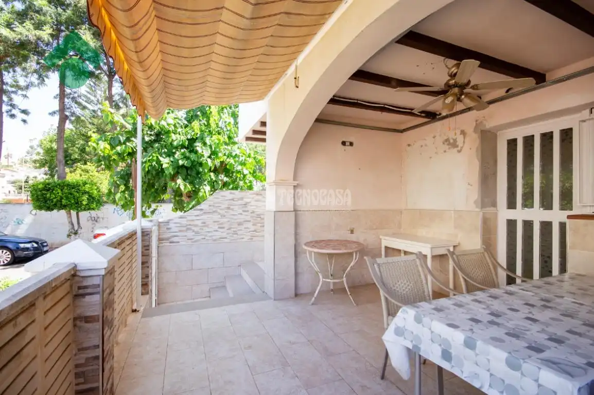 Terraza de Casa adosada en venta en Rincón de la Victoria con Aire acondicionado y Piscina comunitaria