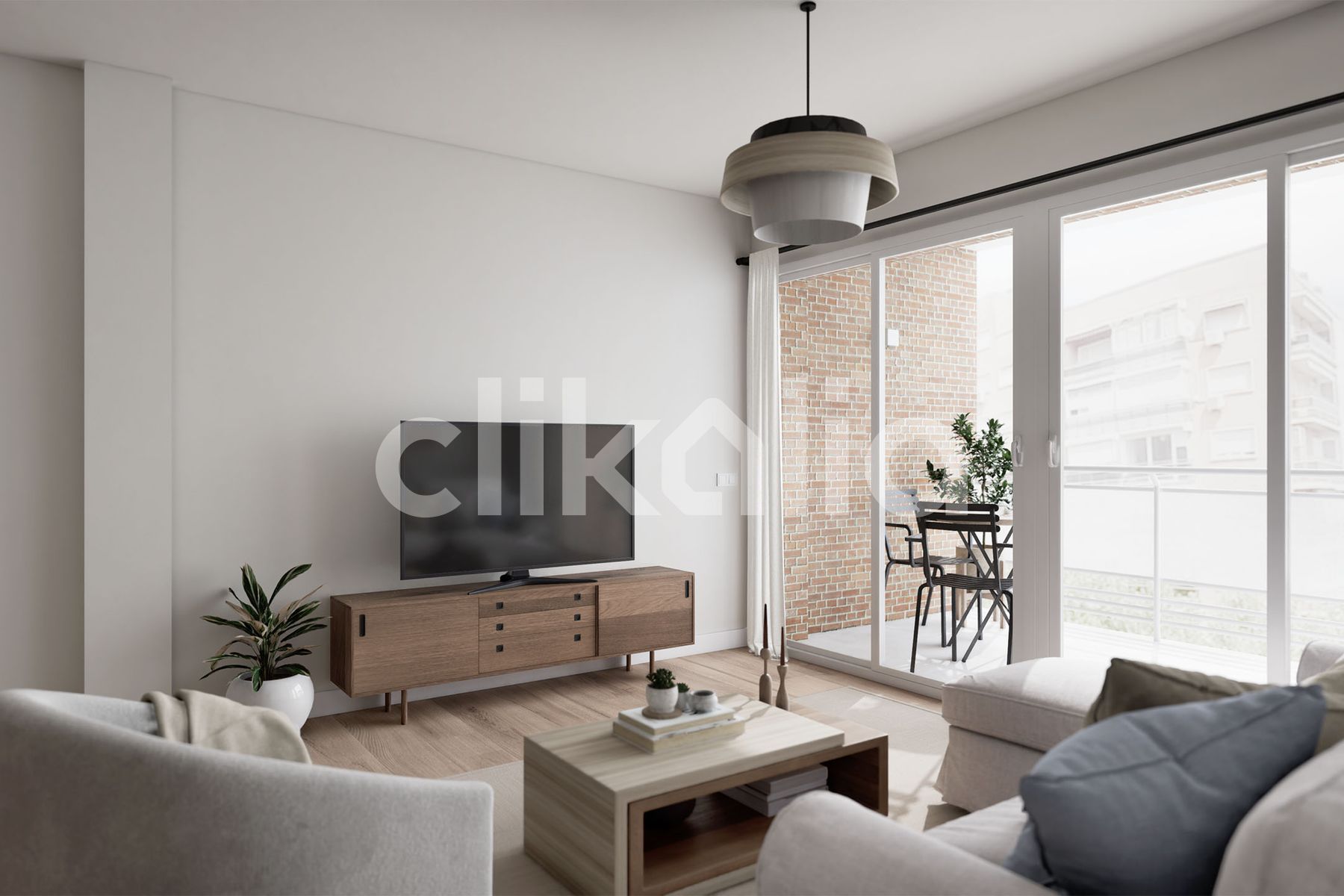 Living room of Flat for sale in  Madrid Capital  with Air Conditioner, Heating and Terrace