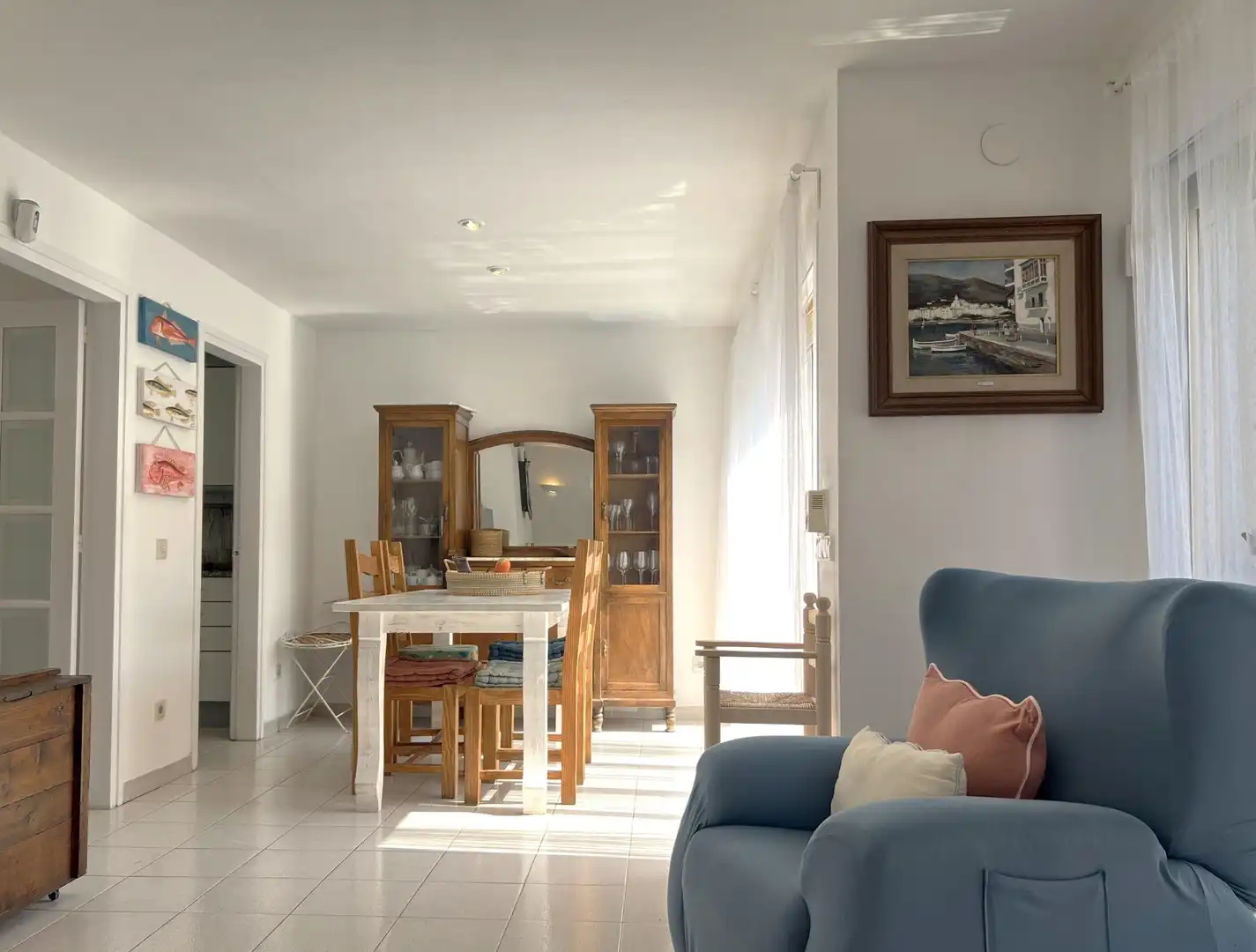 Comedor de Casa adosada en venta en Sant Pere Pescador con Aire acondicionado, Calefacción y Terraza
