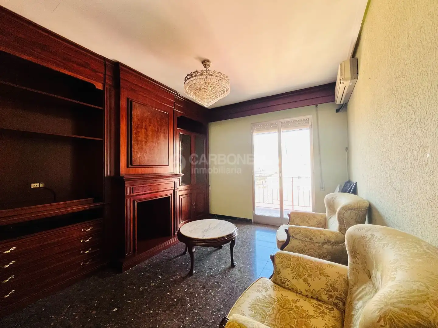 Sala d'estar de Pis en venda en Alcoy / Alcoi amb Aire condicionat, Traster i Moblat
