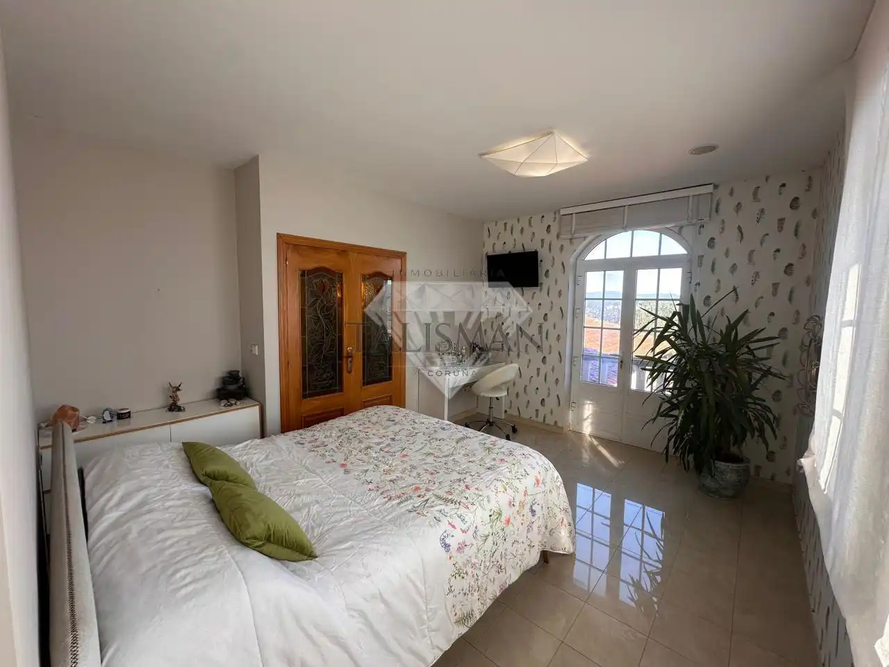 Bedroom of Houses for sale in Vilanova de Arousa  with Heating, Private garden and Terrace