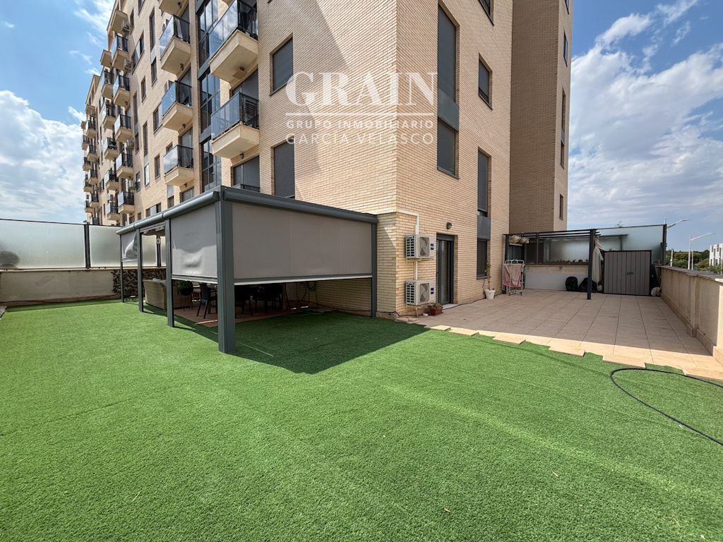 Terrace of Apartment for sale in  Albacete Capital  with Air Conditioner, Heating and Storage room
