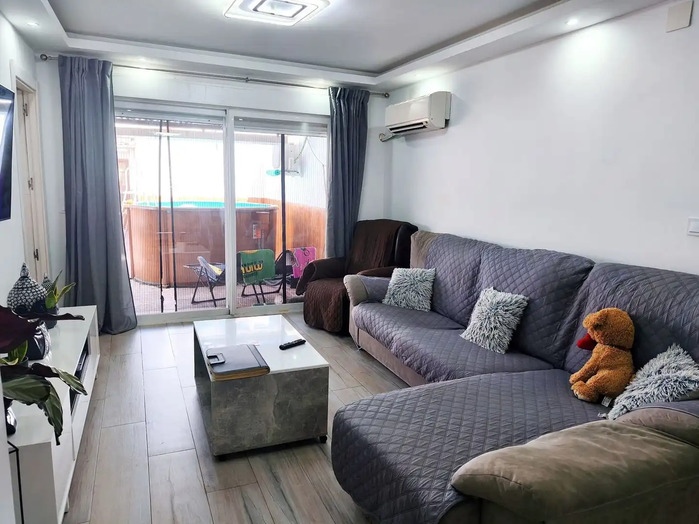 Sala d'estar de Casa adosada en venda en Puertollano