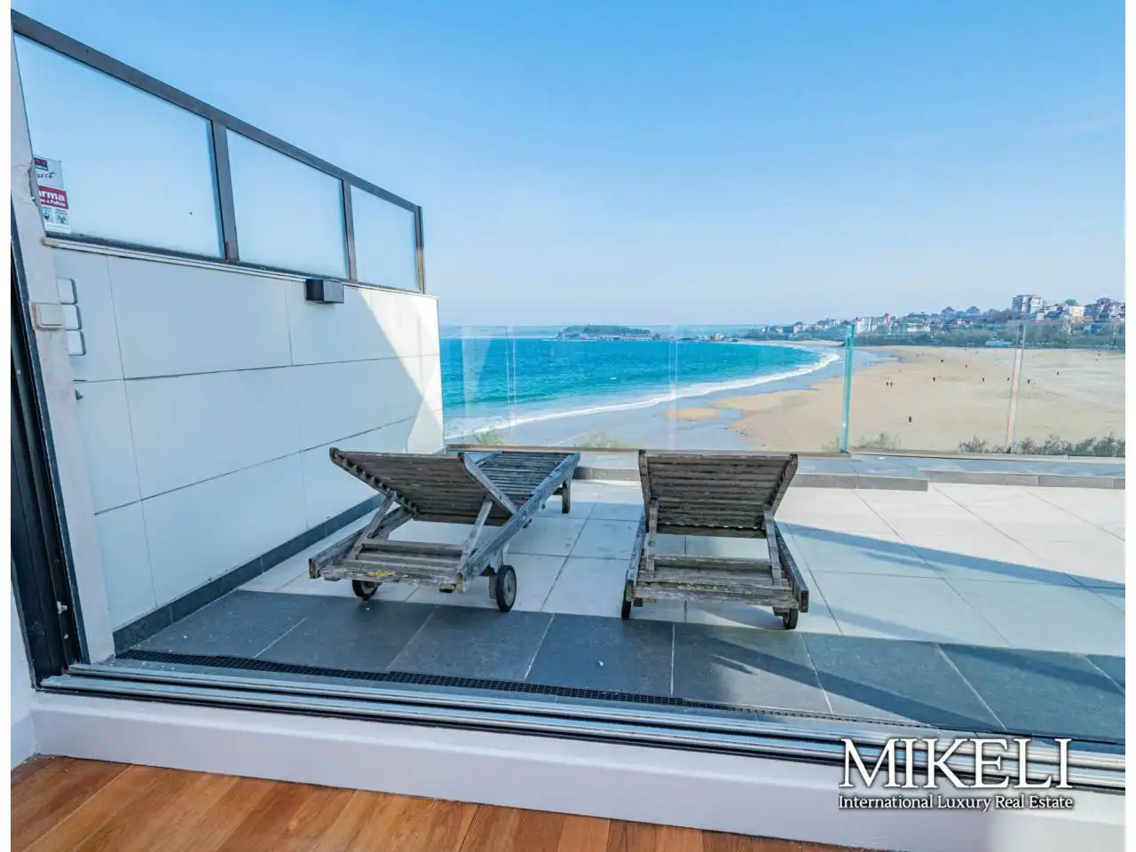Terrasse von Wohnung zum Verkauf in Santander mit Heizung, Parkett und Terrasse