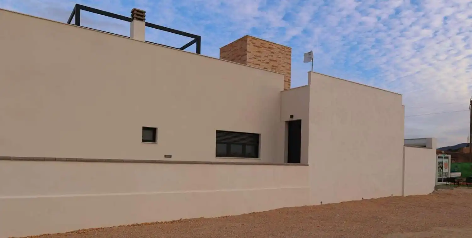 Vista exterior de Dúplex en venta en Fuente Álamo de Murcia con Terraza