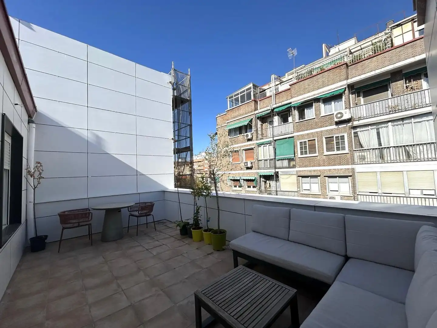 Terrasse von Wohnung zum Verkauf in Madrid mit Klimaanlage, Heizung und Terrasse