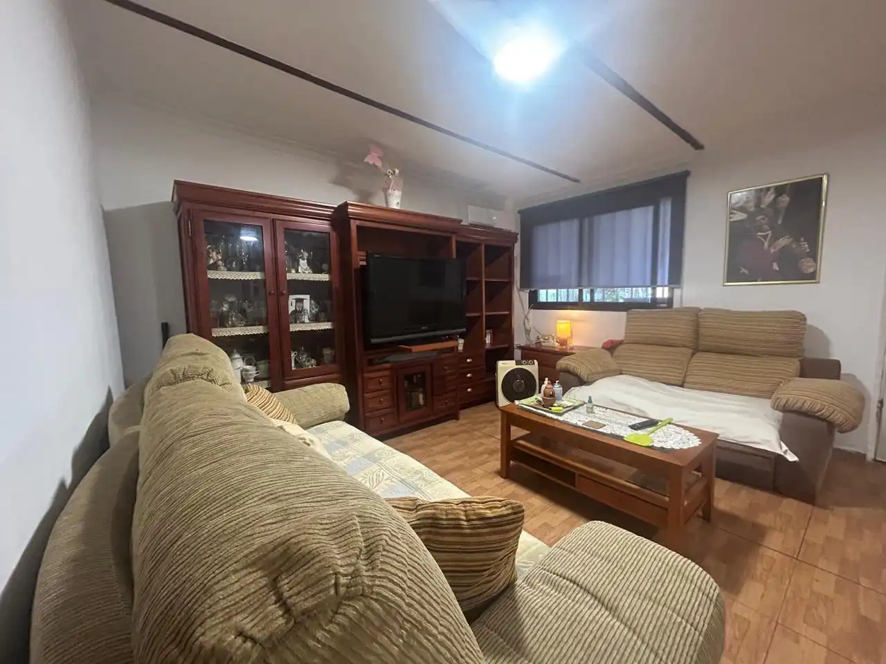 Sala de estar de Casa o chalet en venta en Dos Hermanas con Aire acondicionado, Calefacción y Jardín privado