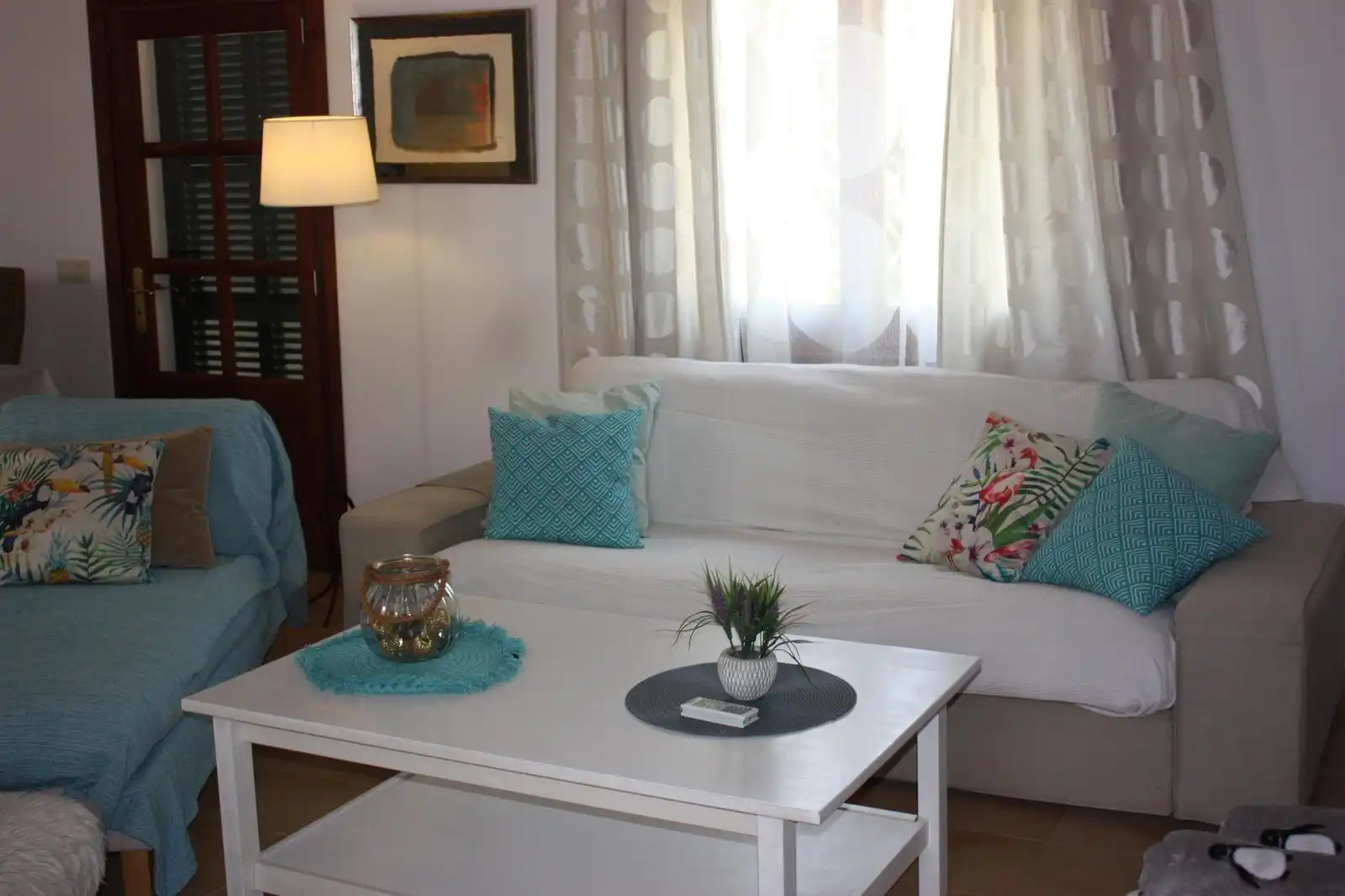 Sala de estar de Casa o chalet en venta en Santa Margalida con Aire acondicionado, Jardín privado y Terraza