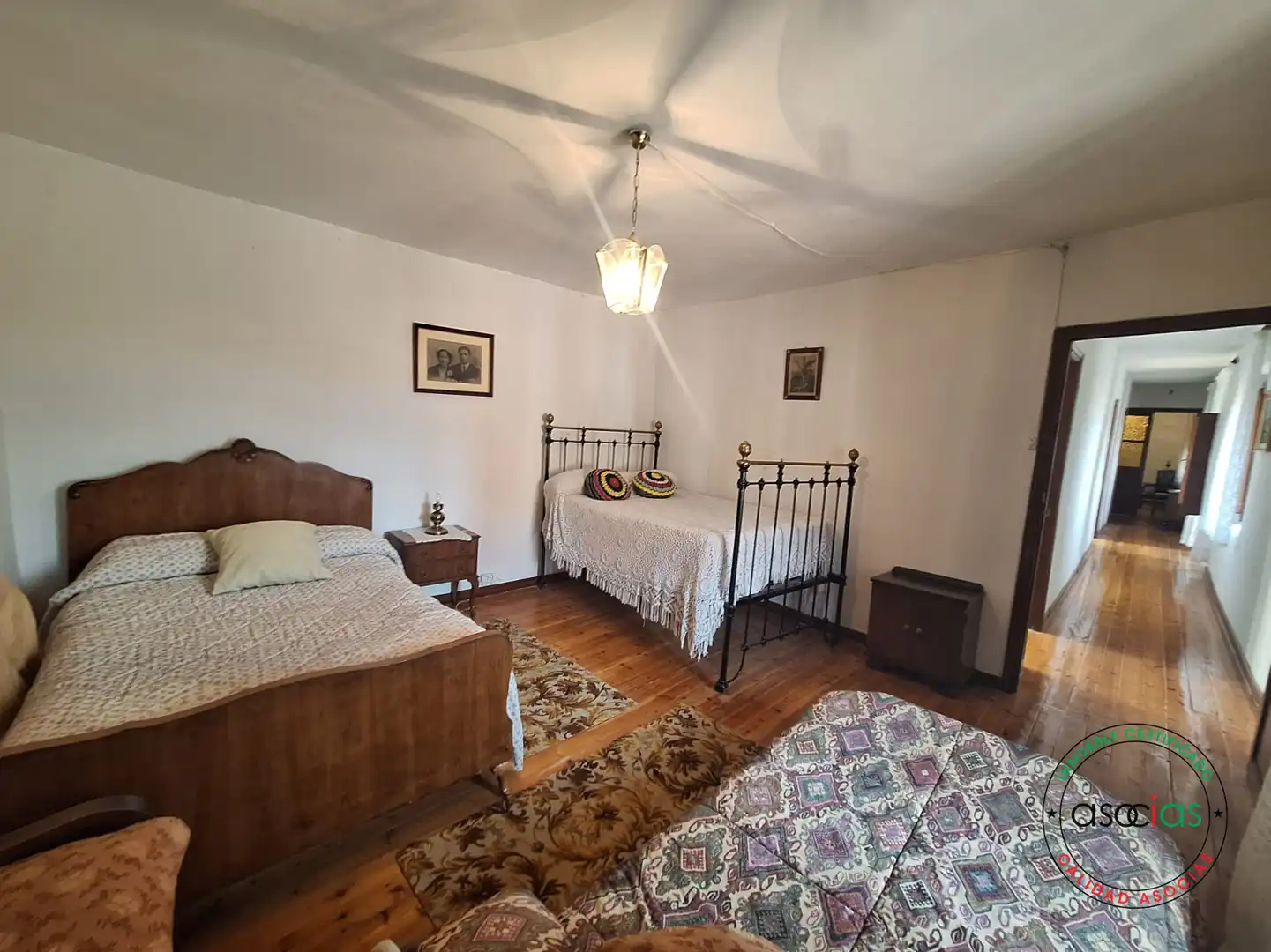 Habitación de Casa adosada en venta en Grajal de Campos con Calefacción, Jardín privado y Balcón
