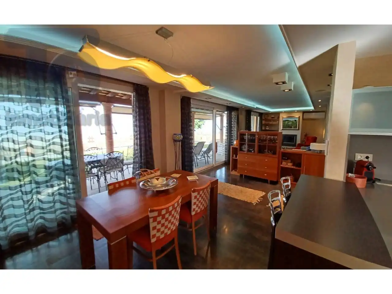 Dining room of Houses for sale in Nívar  with Air Conditioner, Heating and Private garden