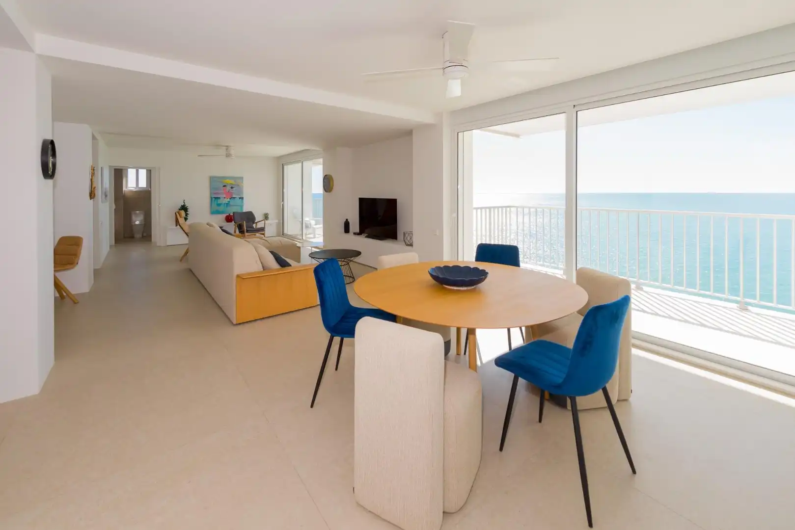 Sala d'estar de Apartament en venda en Oropesa del Mar / Orpesa amb Jardí privat, Terrassa i Traster