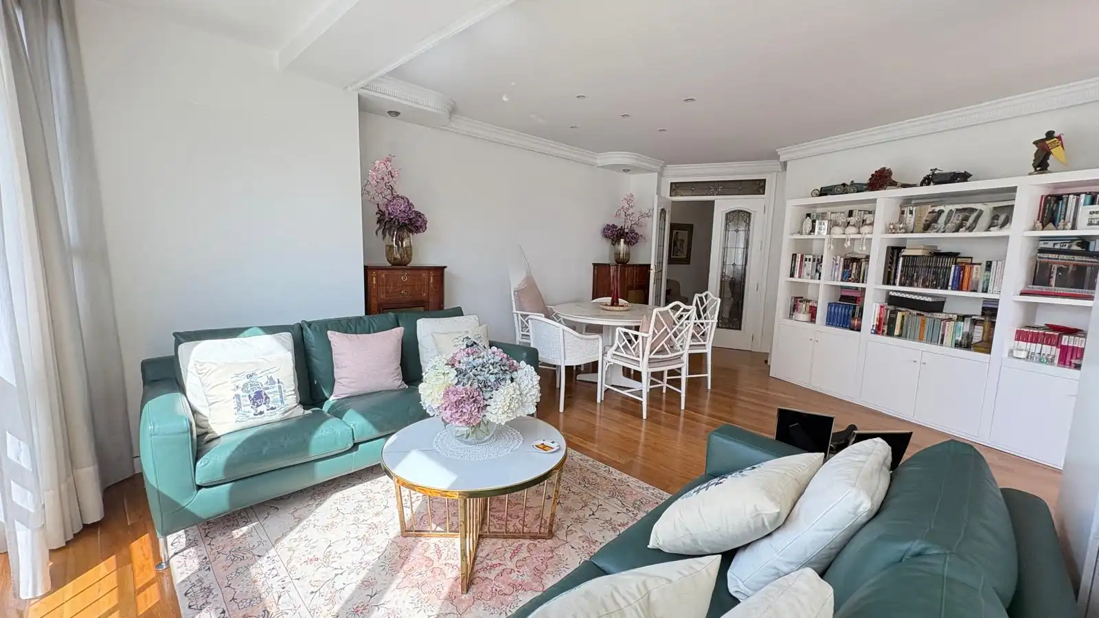 Sala de estar de Piso en venta en Murcia con Aire acondicionado y Balcón