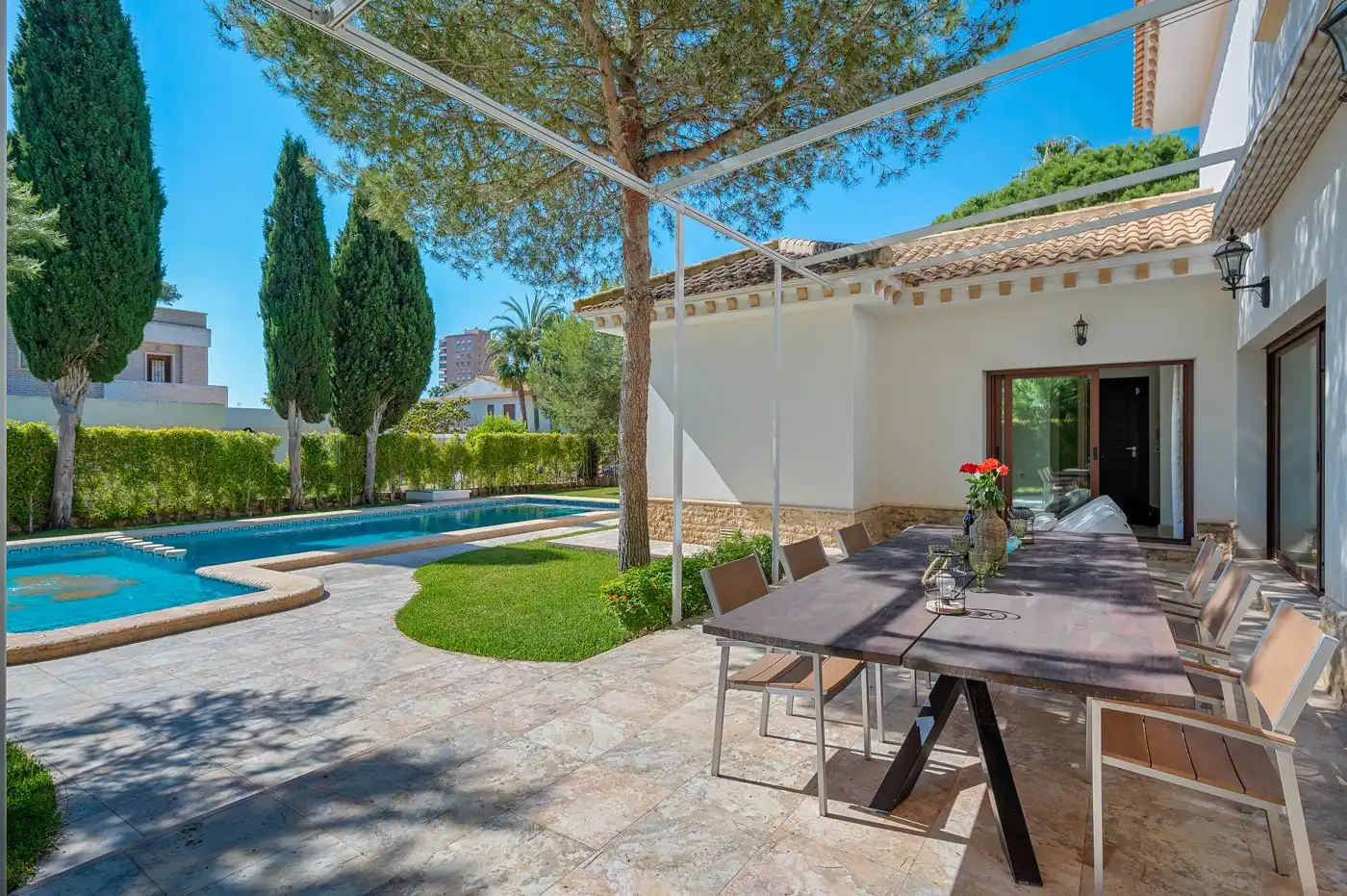 Jardí de Finca rústica en venda en Orihuela amb Aire condicionat, Jardí privat i Terrassa