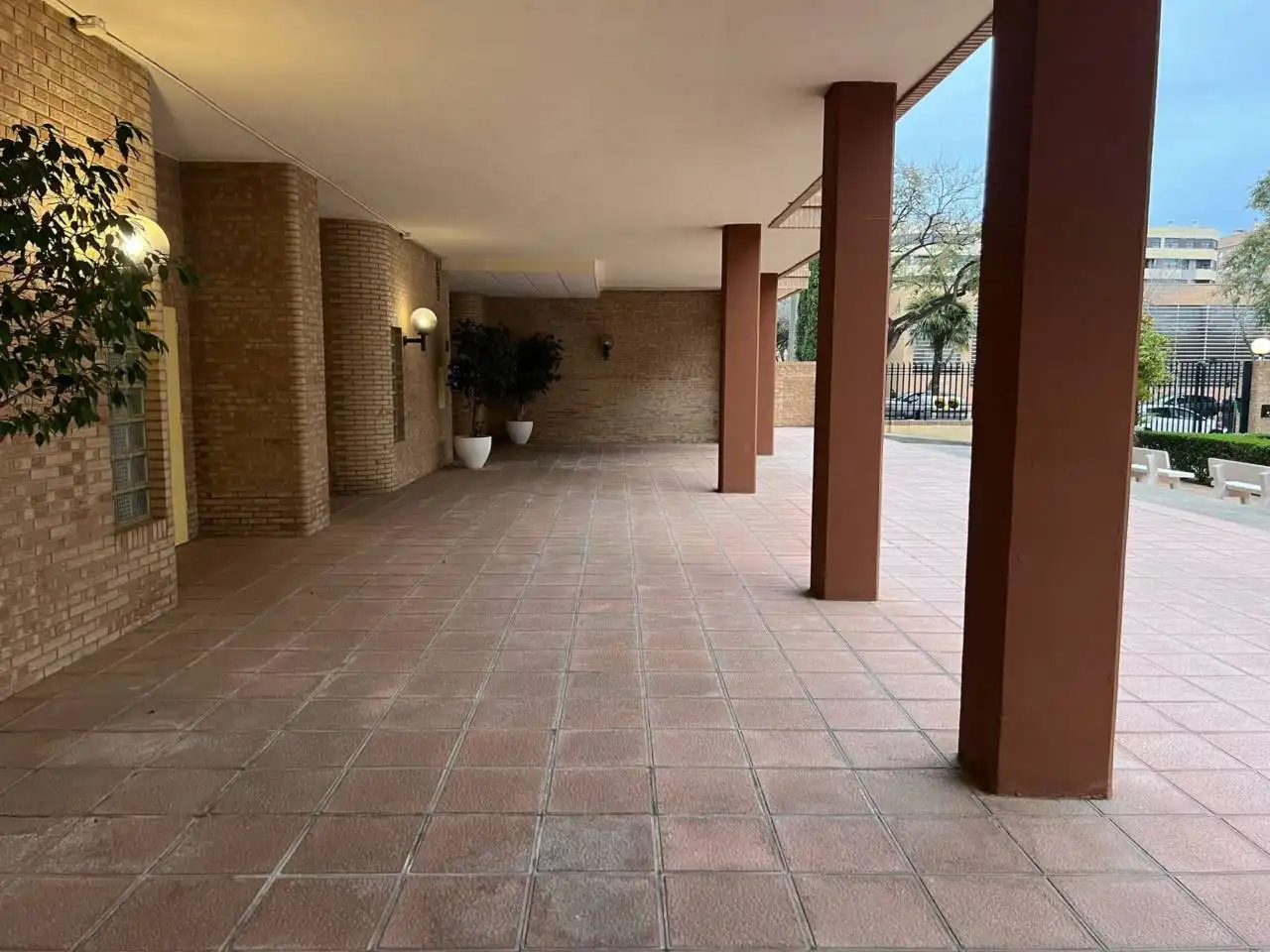Terrasse von Wohnung zum Verkauf in Castellón de la Plana / Castelló de la Plana mit Klimaanlage, Abstellraum und Möbliert