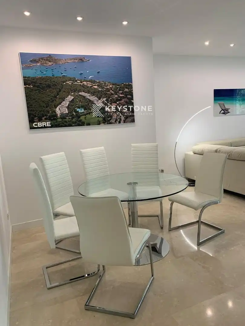 Esszimmer von Wohnung zur Miete in Calvià mit Klimaanlage, Heizung und Terrasse