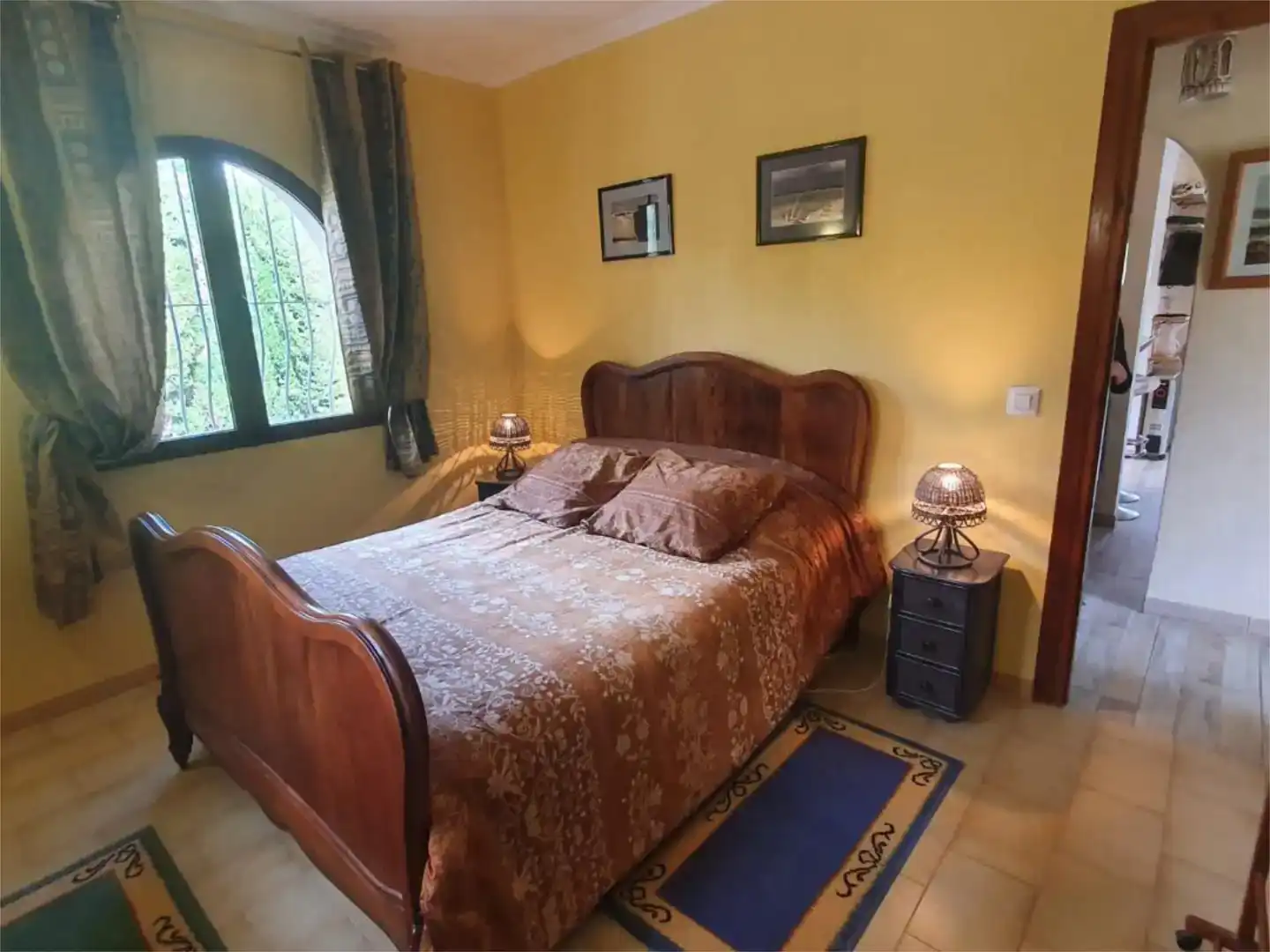 Dormitori de Casa o xalet en venda en Calpe / Calp amb Aire condicionat, Piscina i Balcó