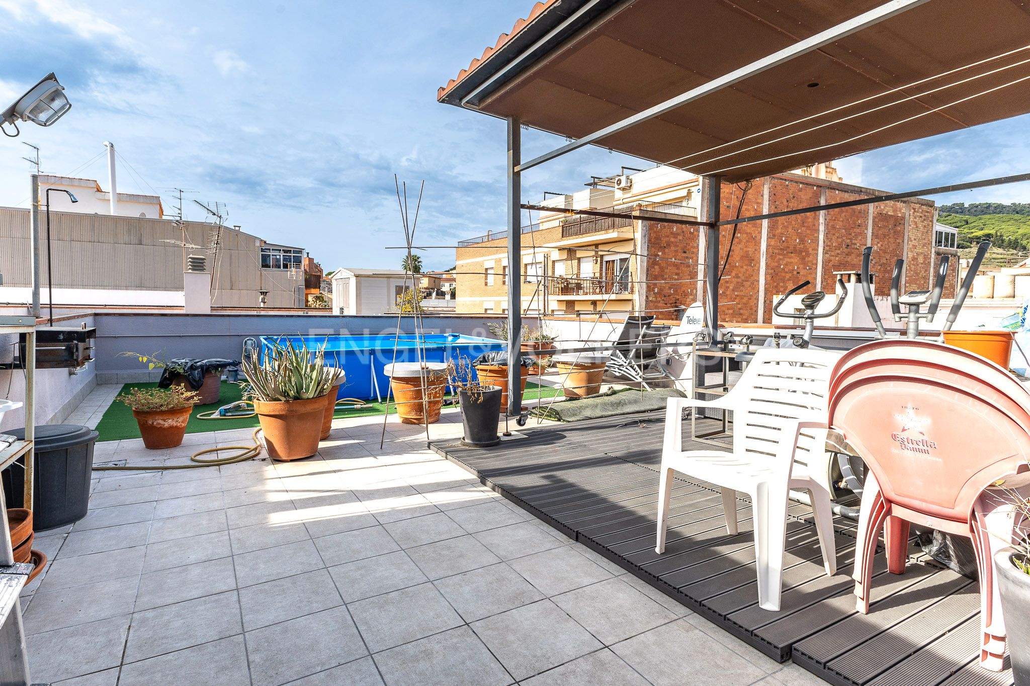 Terrassa de Apartament en venda en Vilassar de Dalt amb Aire condicionat, Calefacció i Parquet