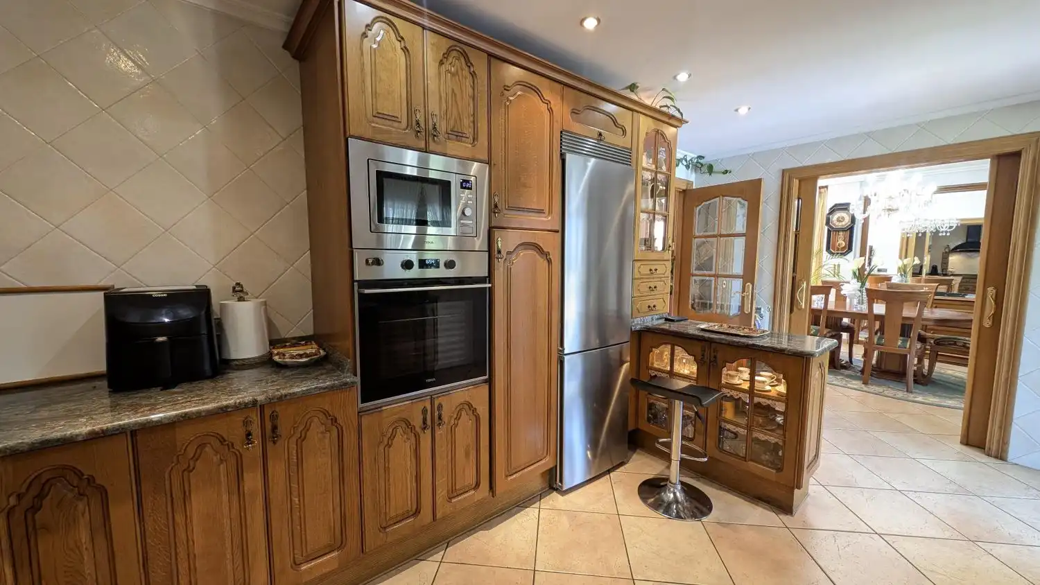 Kitchen of Houses for sale in Los Corrales de Buelna   with Heating, Private garden and Terrace