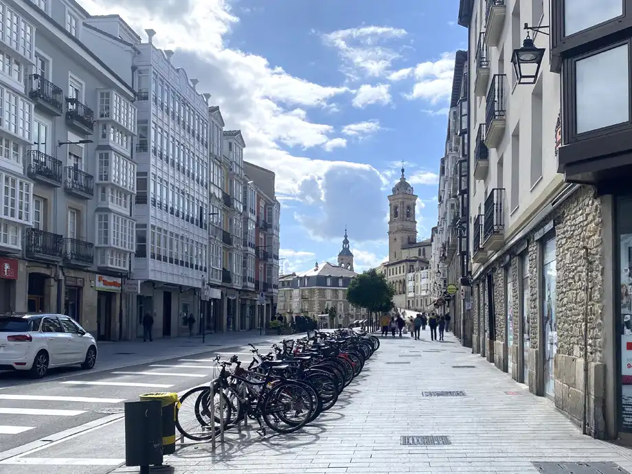 Exterior view of Flat for sale in Vitoria - Gasteiz  with Heating and Parquet flooring