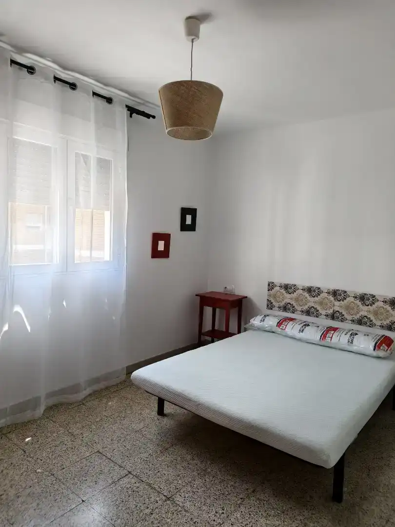 Bedroom of Flat for rent in Mérida  with Air Conditioner, Washing machine and Microwave