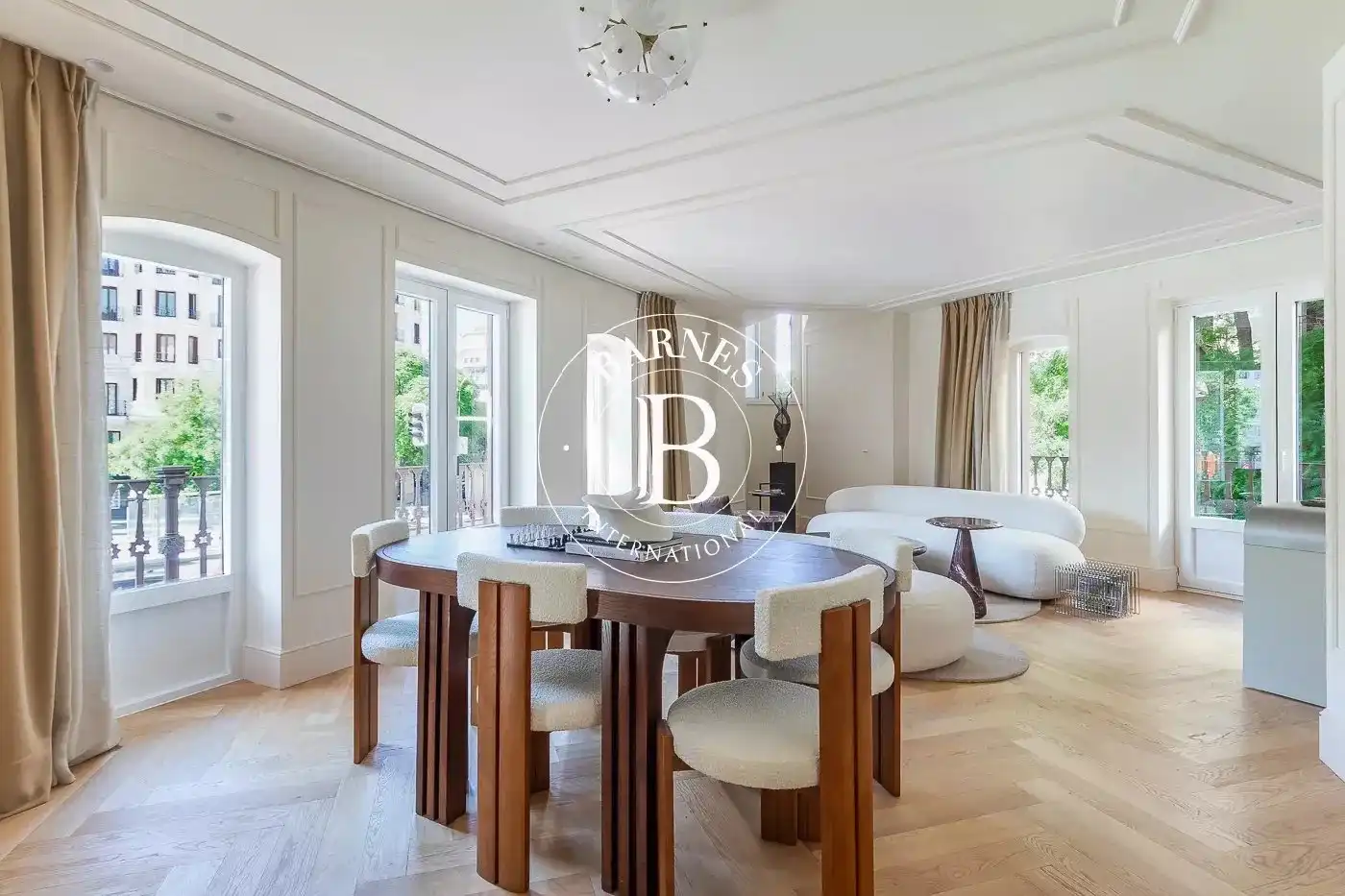 Dining room of Flat for sale in Madrid  with Heating and Furnished