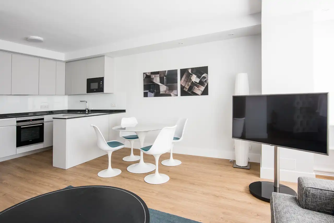 Sala de estar de Piso en venta en Madrid con Aire acondicionado, Calefacción y Piscina comunitaria