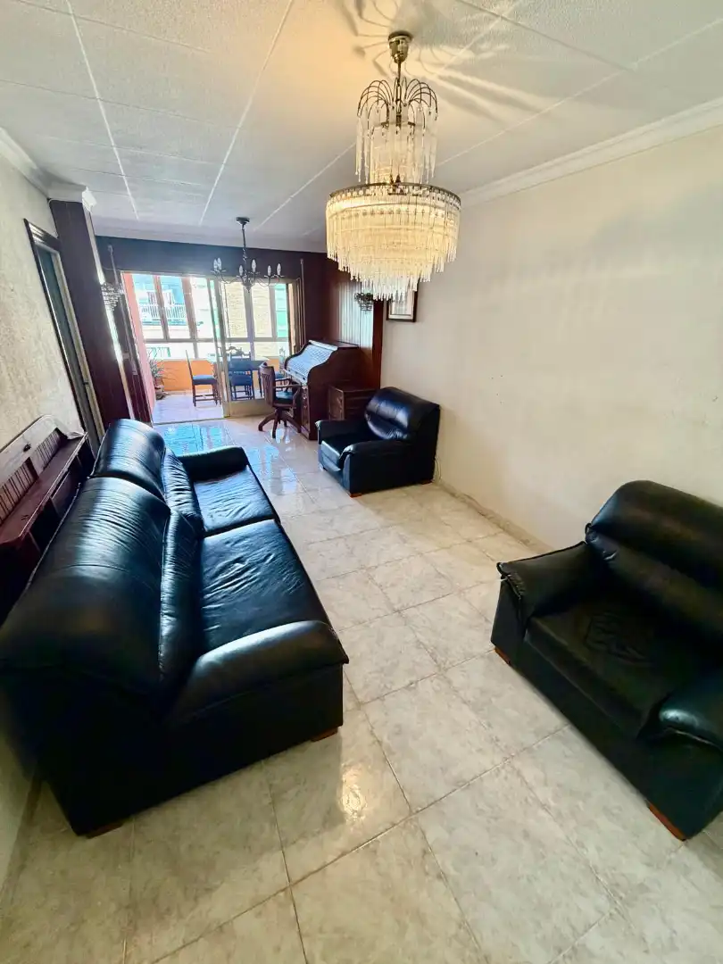 Sala de estar de Piso en venta en Cartagena con Balcón