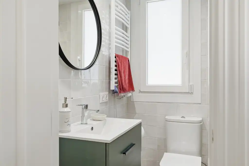 Bany de Apartament en venda en  Palma de Mallorca amb Aire condicionat, Calefacció i Parquet