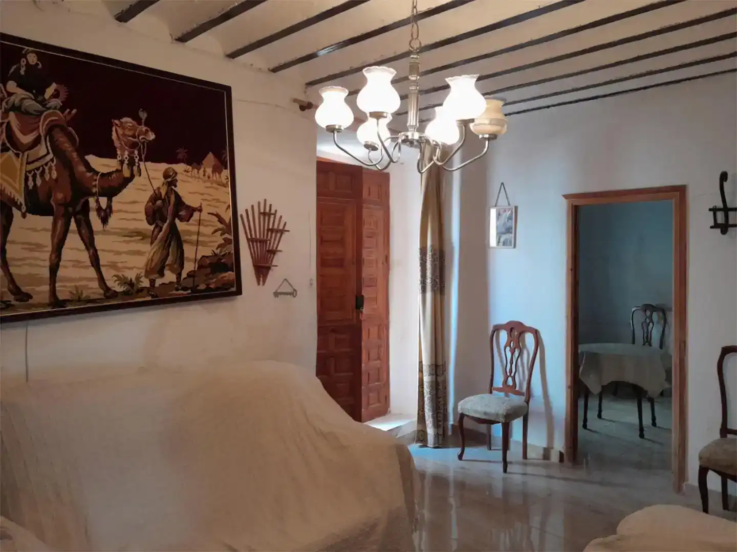 Dormitori de Casa adosada en venda en Partaloa amb Jardí privat, Forn i Rentadora
