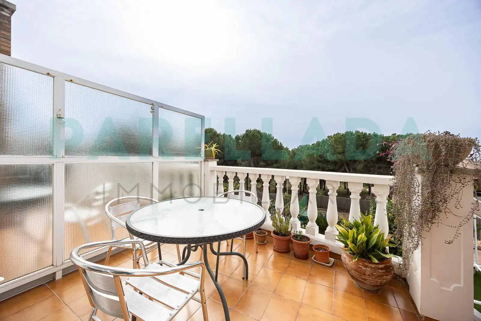 Terraza de Casa o chalet en venta en Badalona con Aire acondicionado, Calefacción y Jardín privado