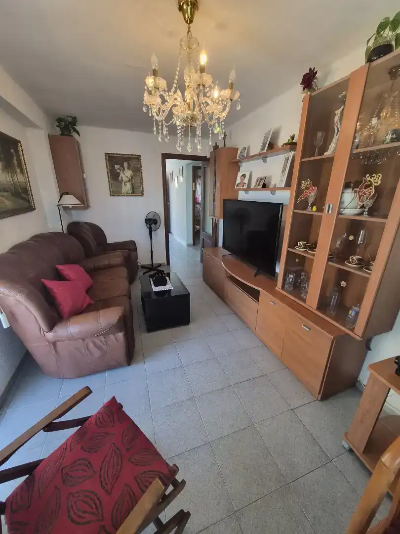 Wohnzimmer von Wohnung zum Verkauf in Salou mit Klimaanlage