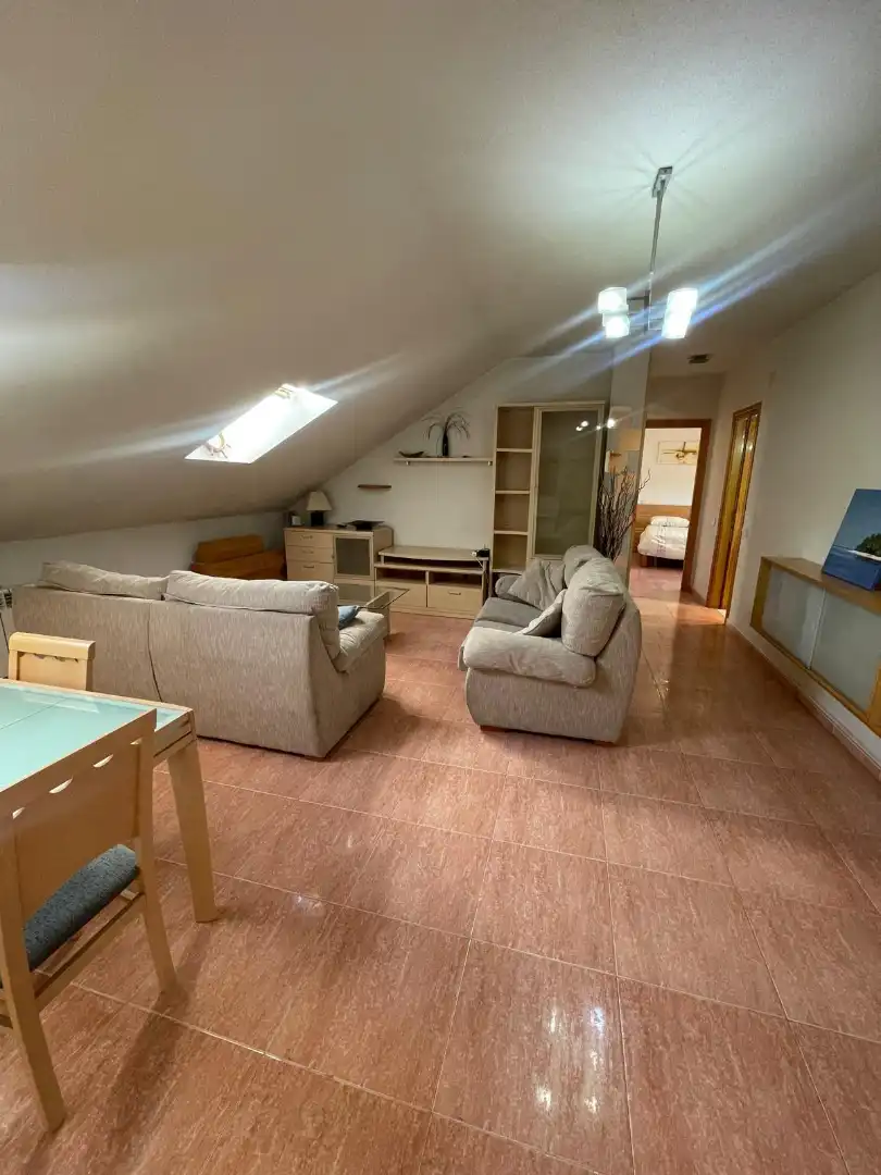 Living room of Flat for sale in El Álamo  with Heating, Furnished and Oven