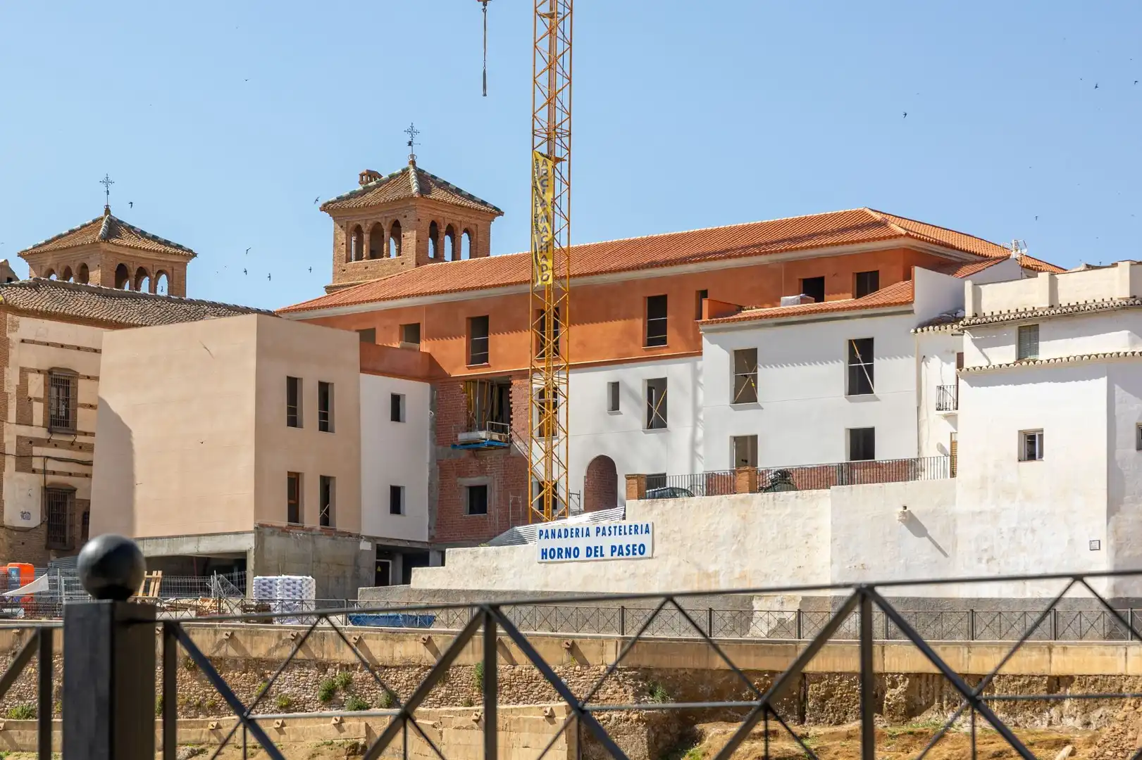 Exterior view of Flat for sale in Guadix  with Heating