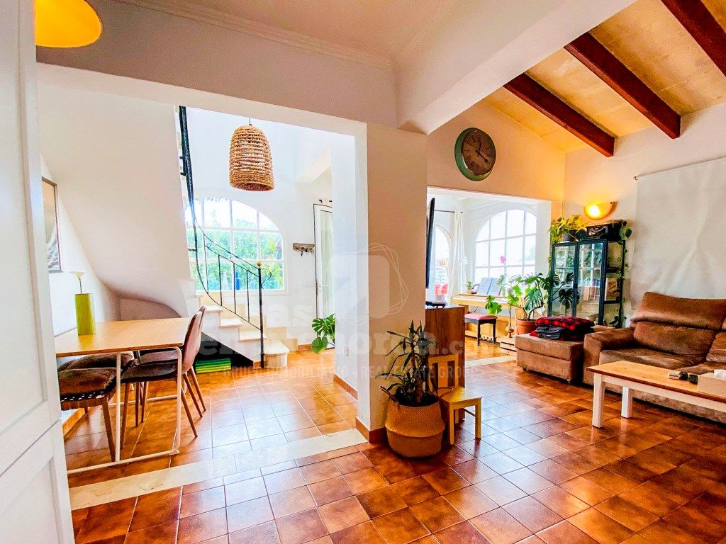 Sala d'estar de Casa o xalet en venda en Ciutadella de Menorca amb Aire condicionat, Jardí privat i Piscina