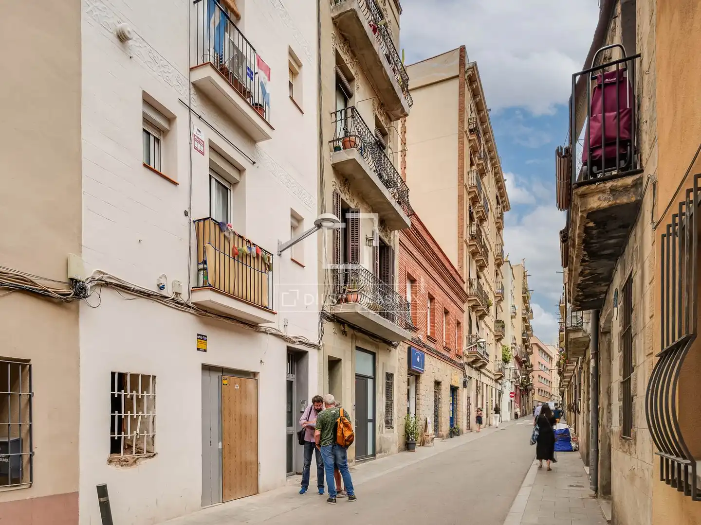 Außenansicht von Wohnung zum Verkauf in Barcelona mit Klimaanlage, Heizung und Parkett