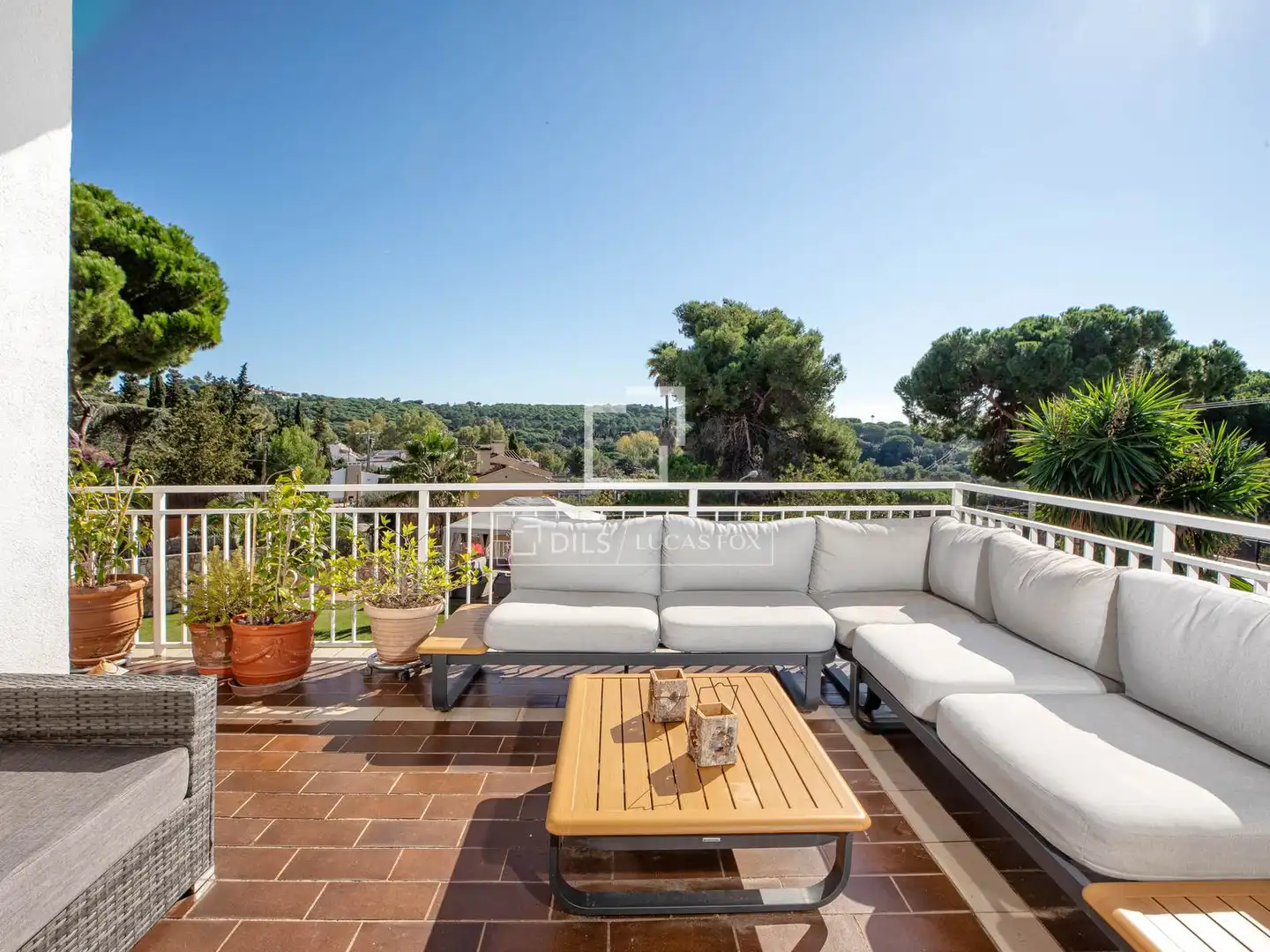 Terrassa de Casa o xalet en venda en Lloret de Mar amb Aire condicionat, Calefacció i Jardí privat
