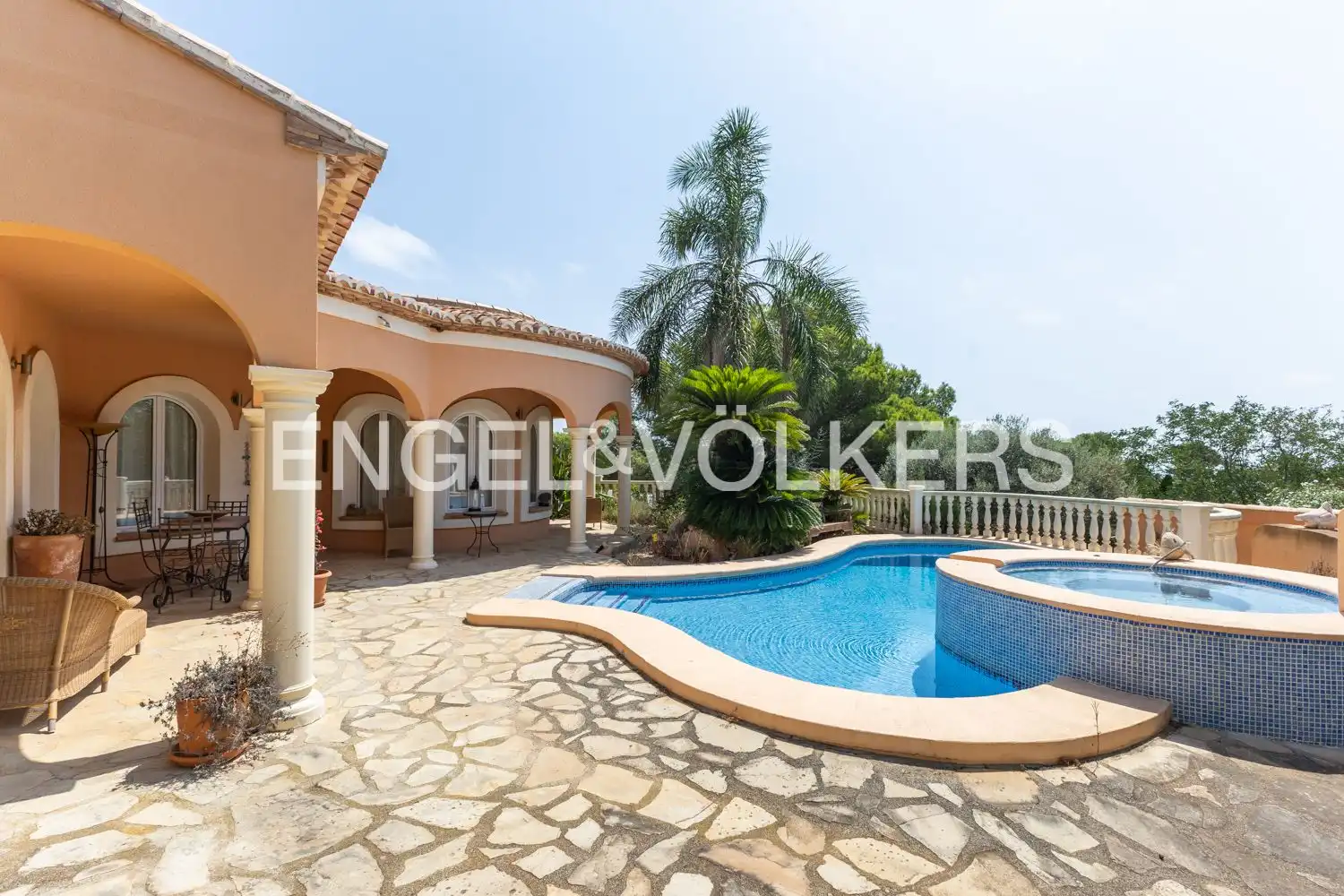 Vista exterior de Casa o chalet en venta en Jávea / Xàbia con Aire acondicionado, Calefacción y Jardín privado