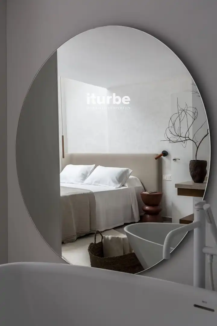 Habitación de Casa adosada de alquiler en Marbella con Aire acondicionado, Terraza y Piscina