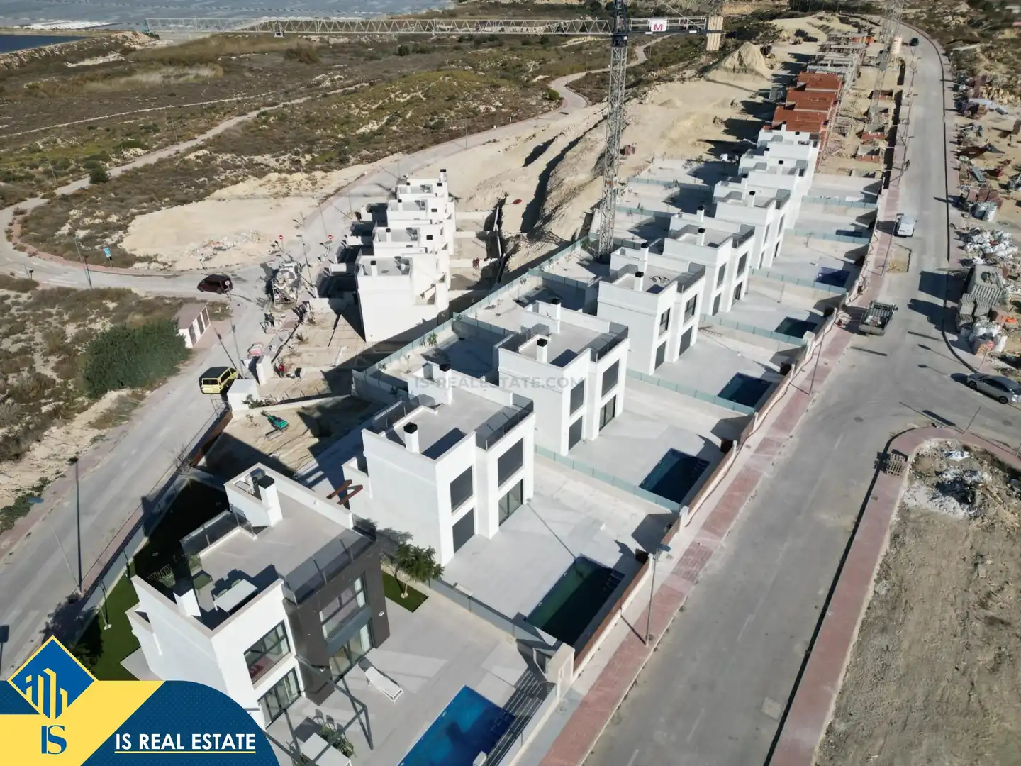 Vista exterior de Casa o chalet en venta en Mutxamel con Terraza y Piscina